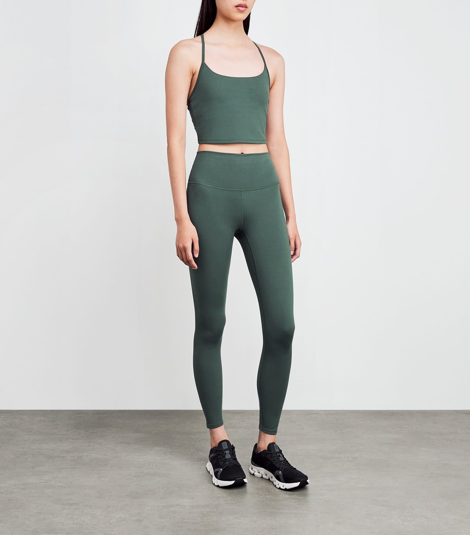 Green FreeSoft Harley Sports Bra