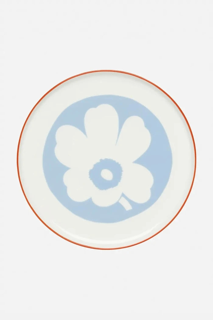 Marimekko Oiva Unikko Servis Sunumu İçin Taş Seramik 24 cm