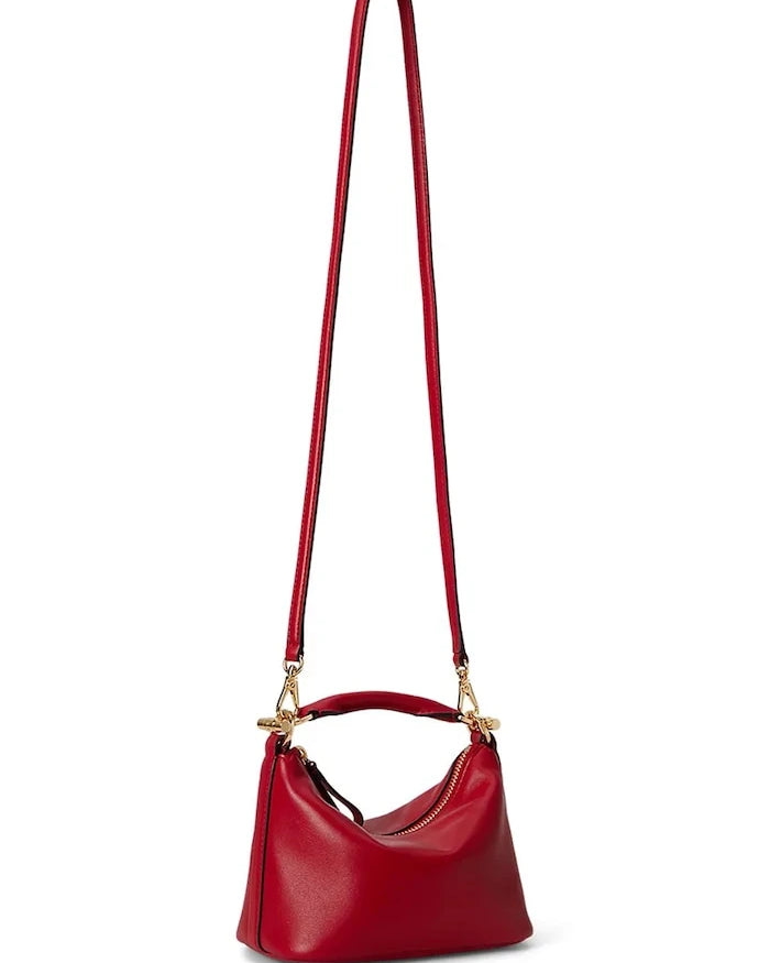 Lauren Ralph Lauren kadın deri crossbody çanta