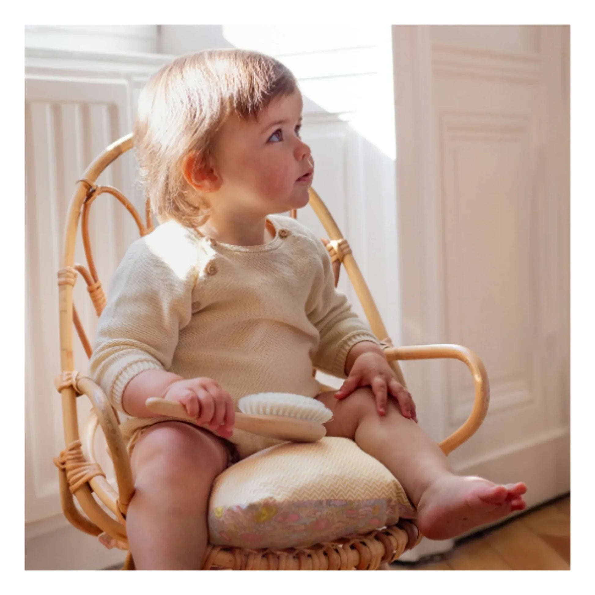 Bachca - Baby care brush  | Bois clair