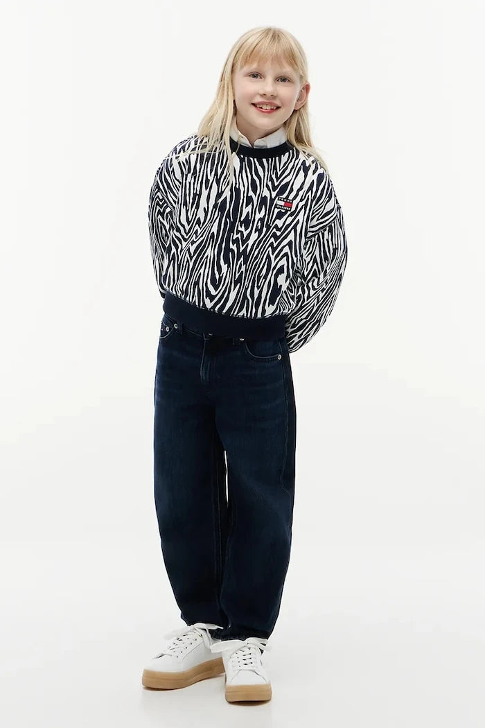 Pamuklu çocuk sweatshirt