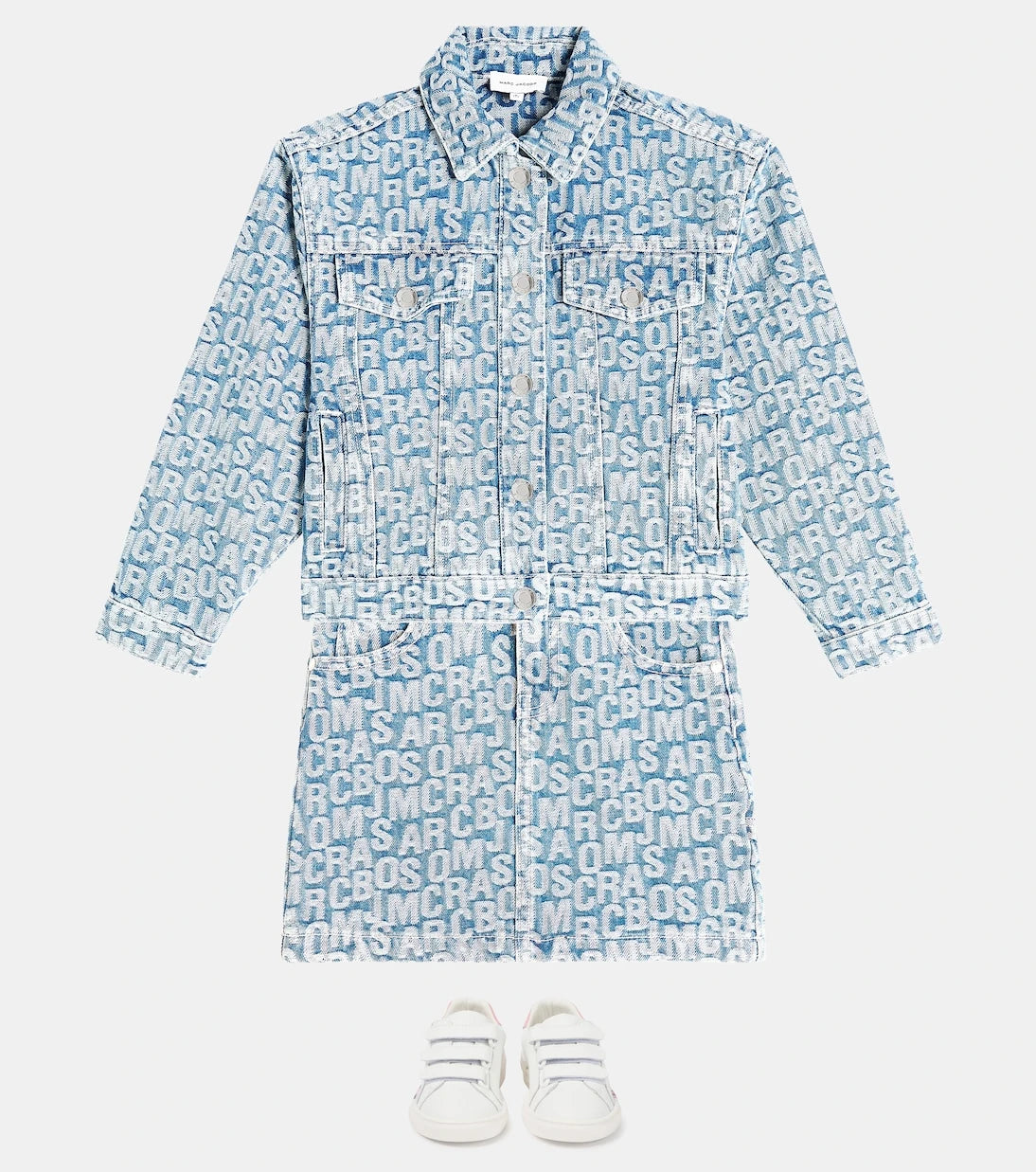 Marc Jacobs Kids - جاكيت دينم مطبوع