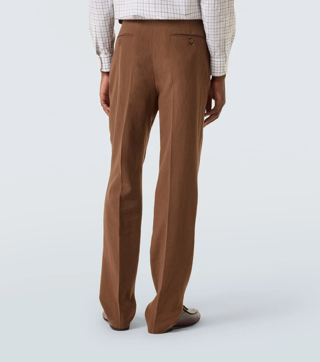 Dunhill - Linen tapered pants
