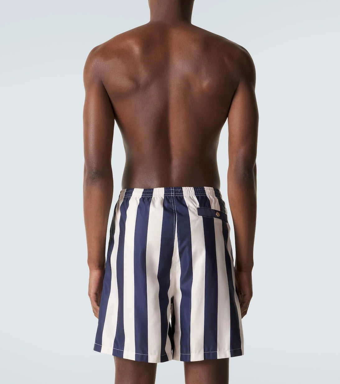 Ami Paris - Striped swim trunks