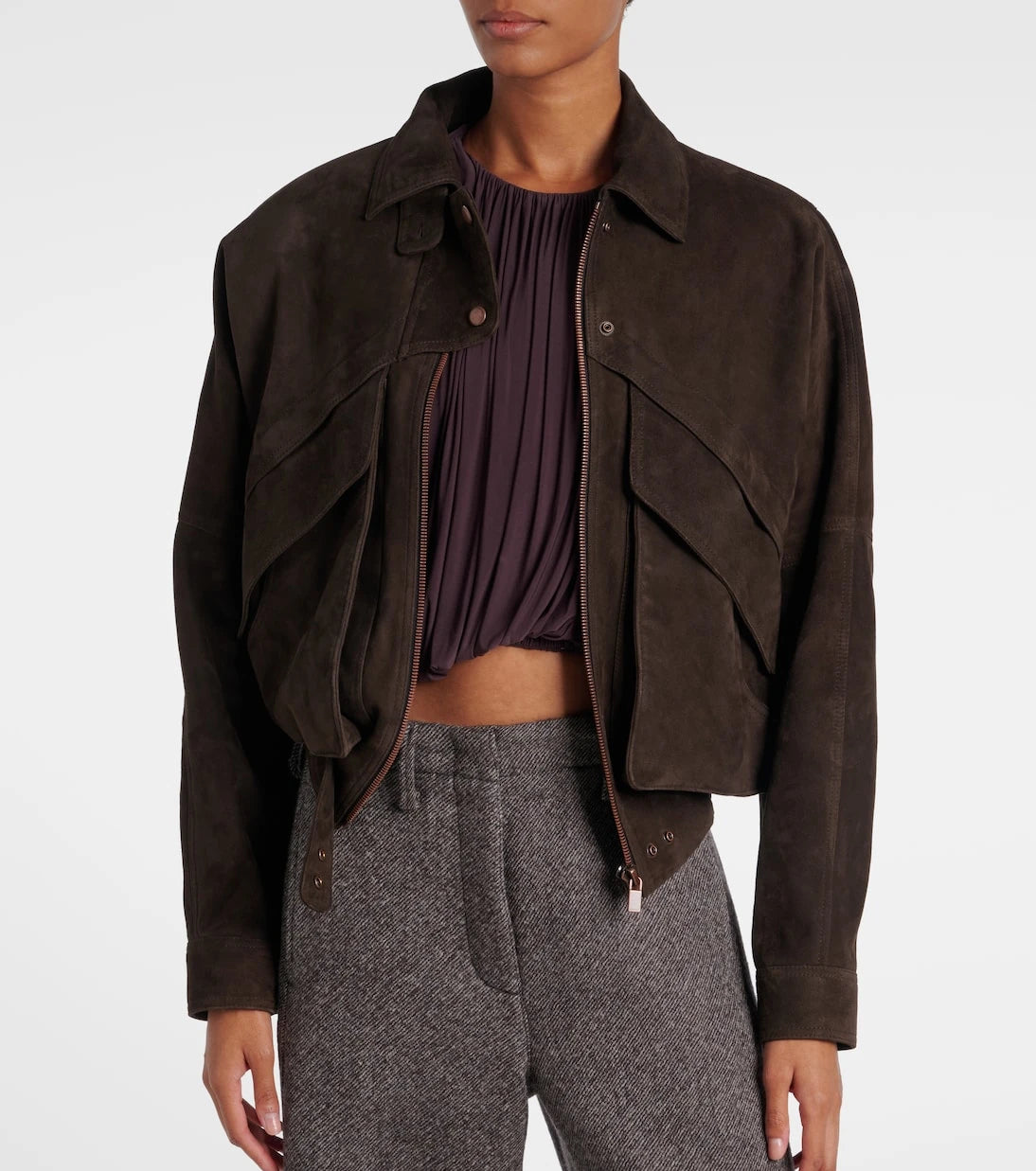 Magda Butrym - Suede jacket