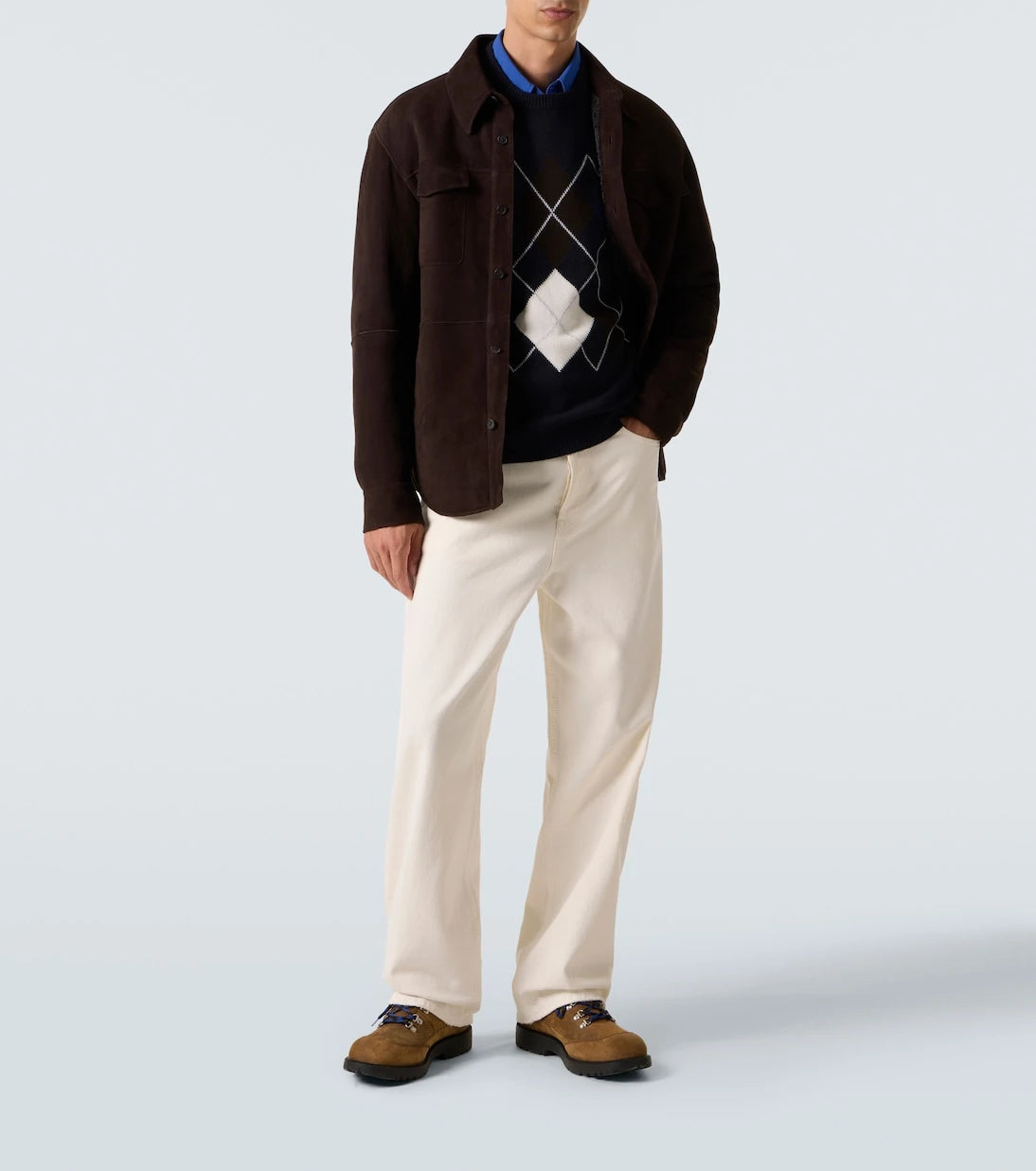 Arch4 - Argyle cashmere sweater