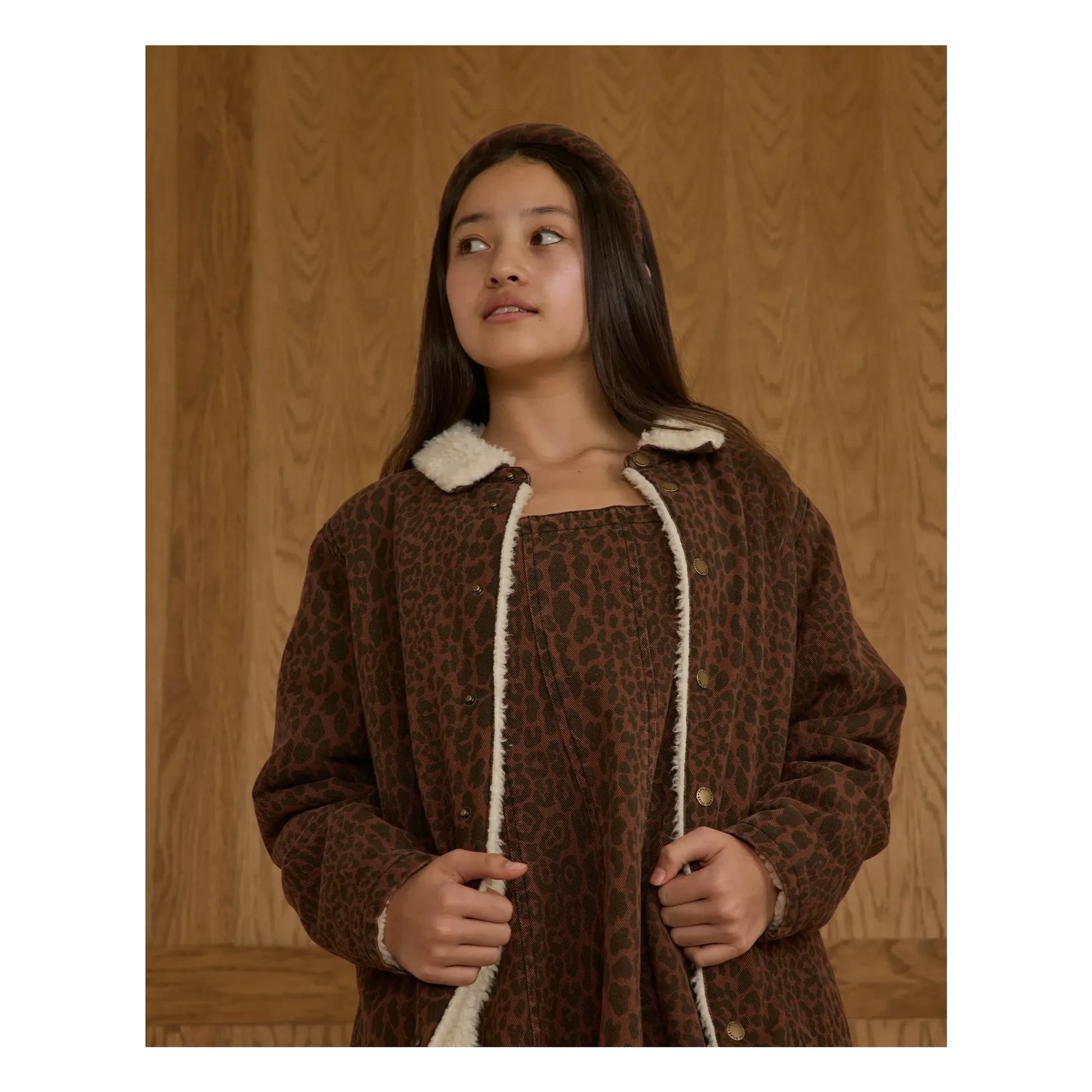 Rylee + Cru - Leopard jacket | Brown