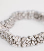 White Gold and Diamond Fireworks Three-Row Tennis Bracelet