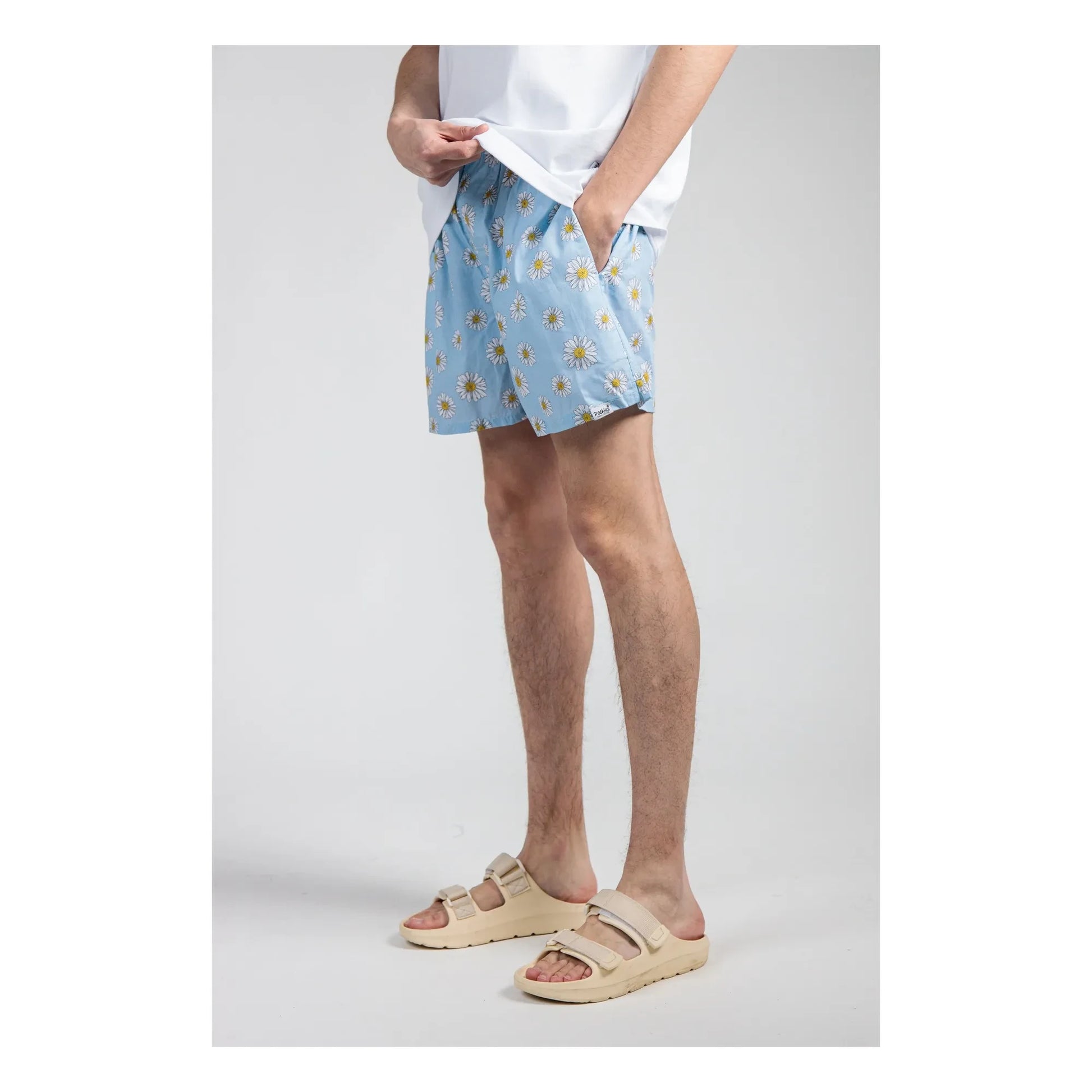 Pockies - Blue Flowers boxer shorts | Blue