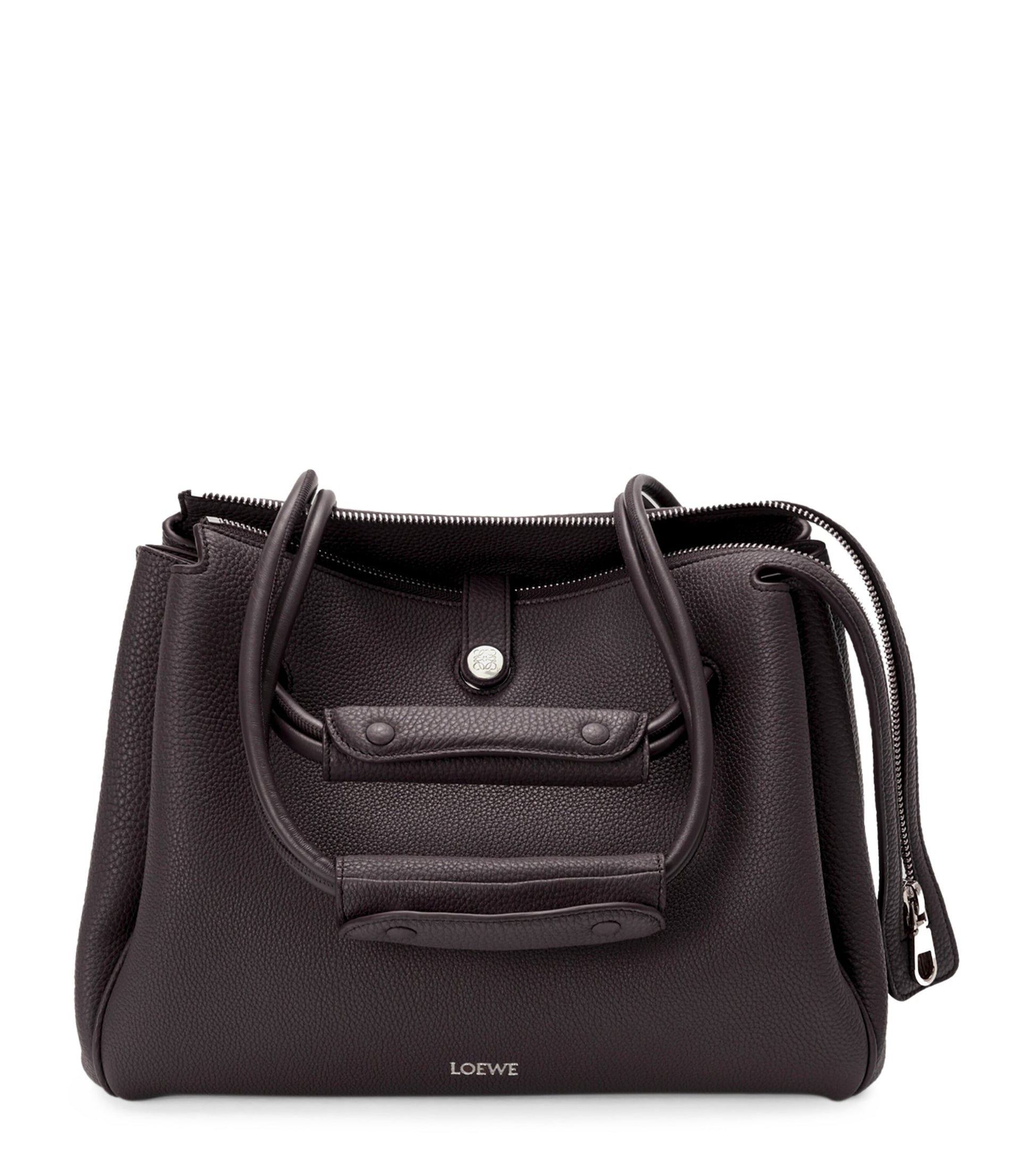 Medium Leather Madrid Shoulder Bag