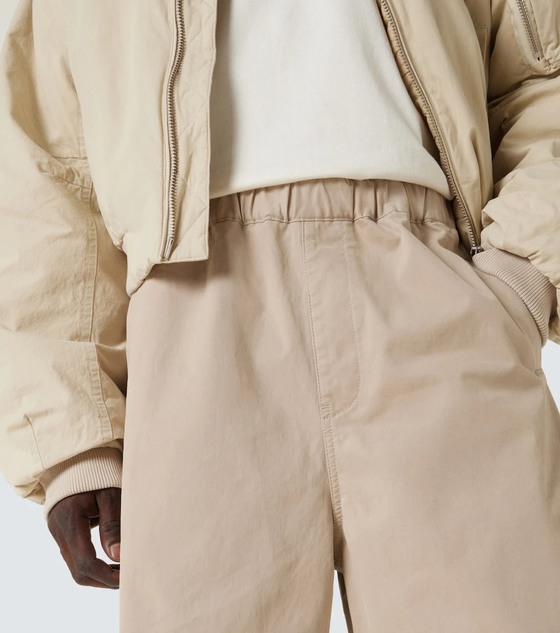 Entire Studios - Boxing cotton-blend shorts
