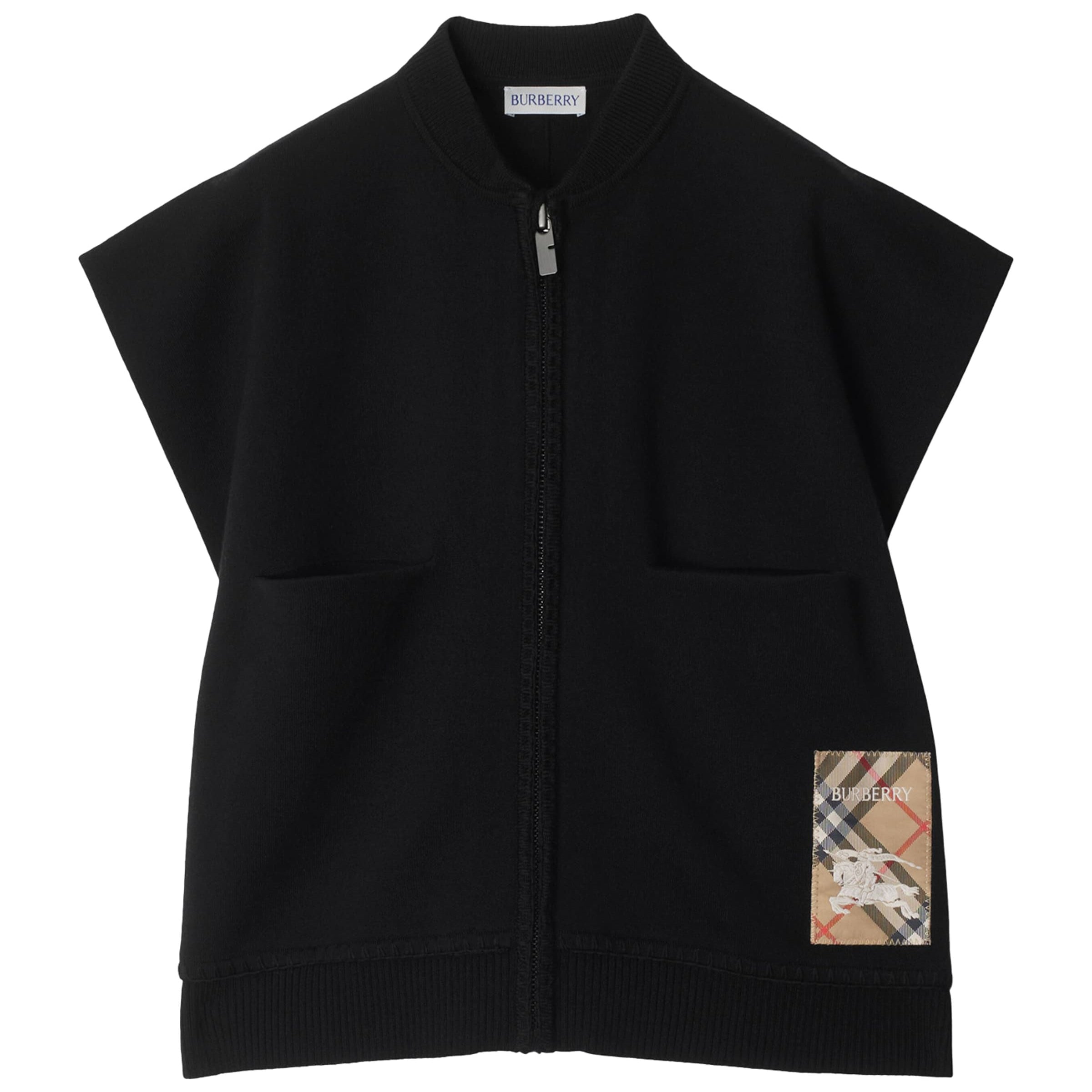 Burberry Kids Wool-Blend EKD Cape (6-24 Months)