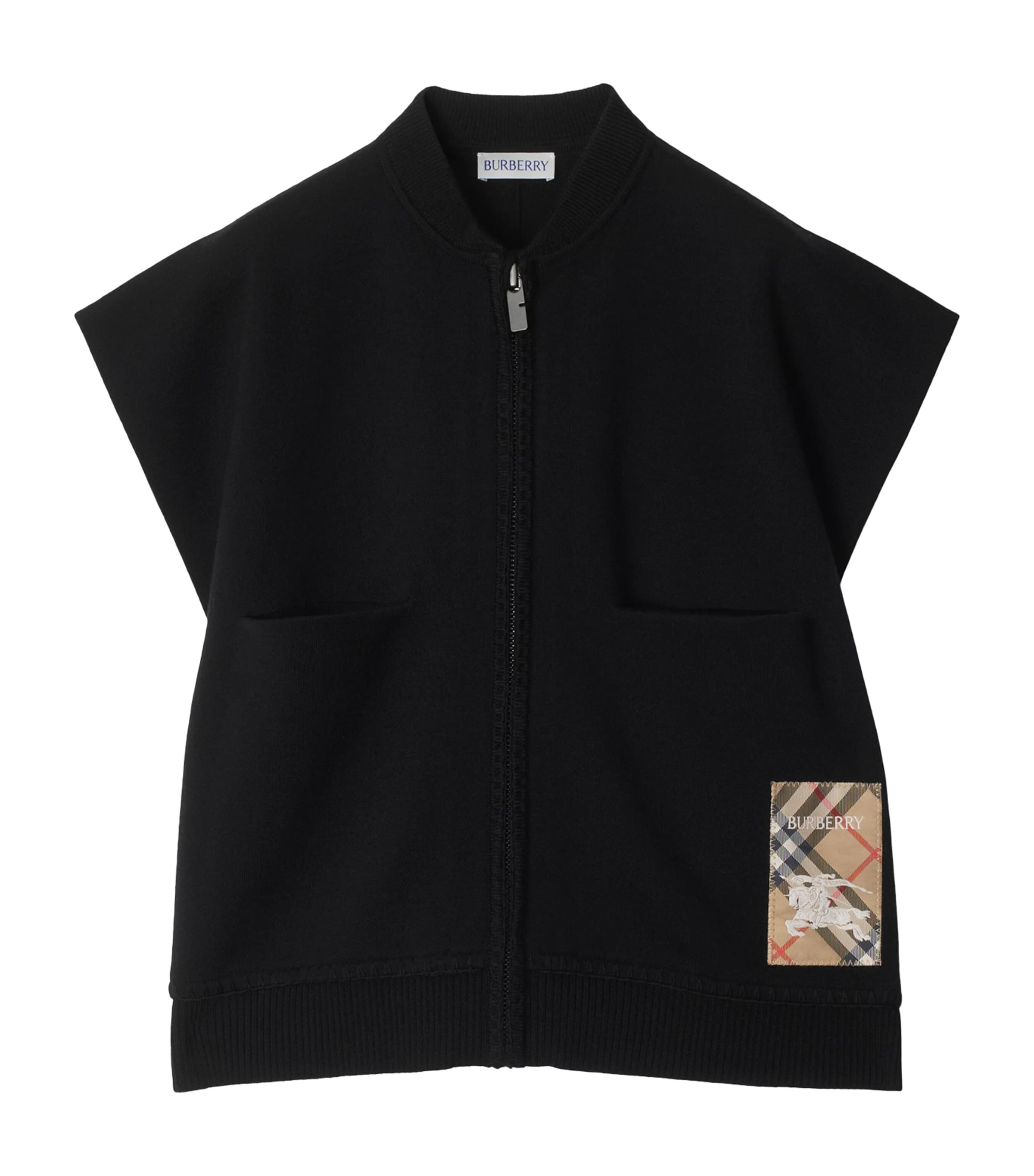 Burberry Kids Wool-Blend EKD Cape (6-24 Months)