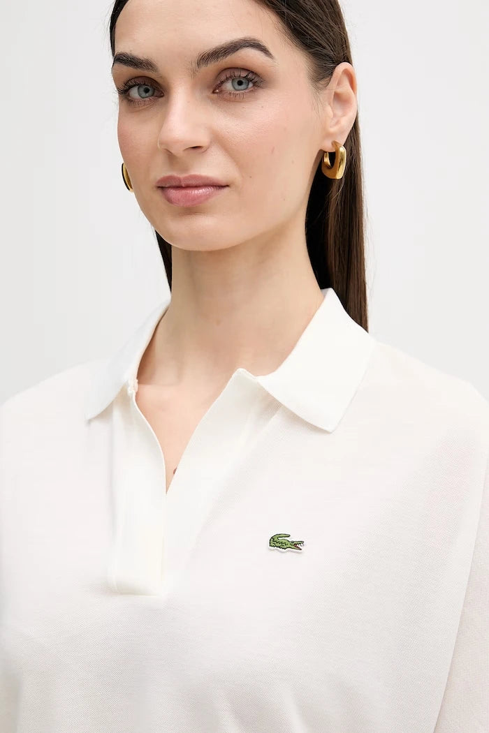 Тениска с яка Lacoste
