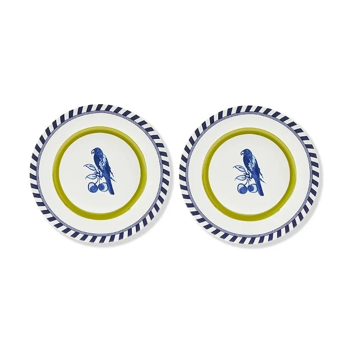Комплект чинии Pols Potten bird patterned 27 cm (2 броя)