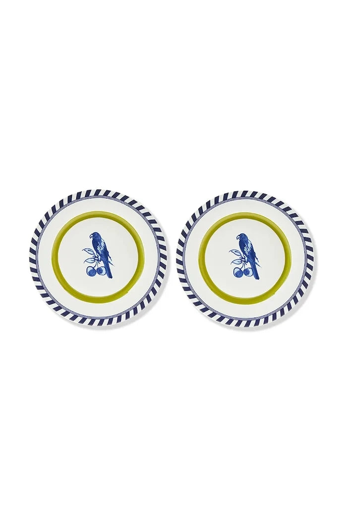Комплект чинии Pols Potten bird patterned 27 cm (2 броя)
