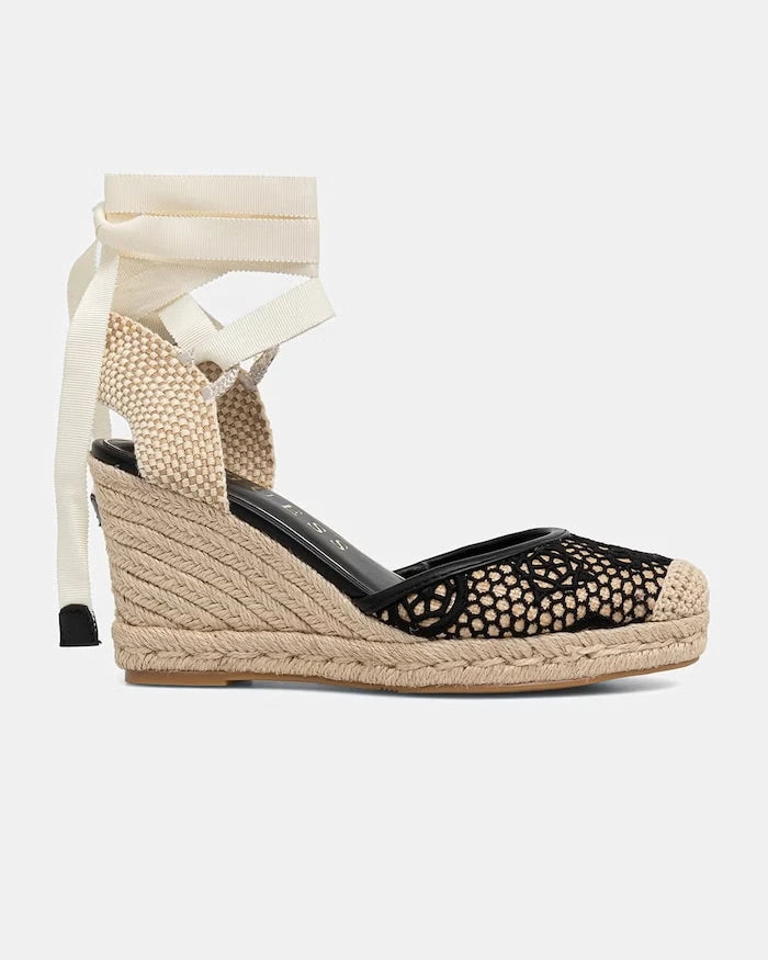 Guess kadın CHEYIN eğik platform espadriller