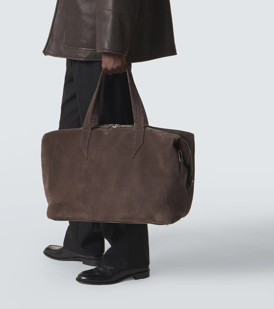 Métier - Nomad Weekend suede duffel bag