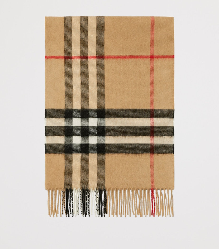 Burberry Cashmere Check Scarf