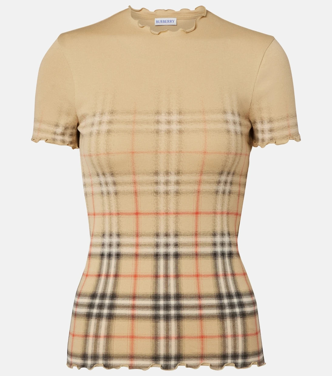 Burberry - Burberry Ekose pamuklu üst
