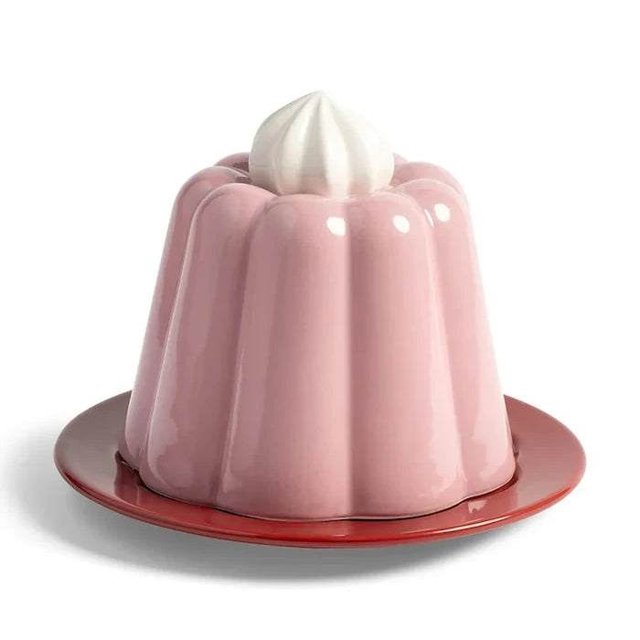 Чиния с капак &k amsterdam Cloche pudding 14 x 17 cm