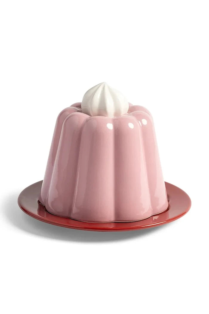 Чиния с капак &k amsterdam Cloche pudding 14 x 17 cm