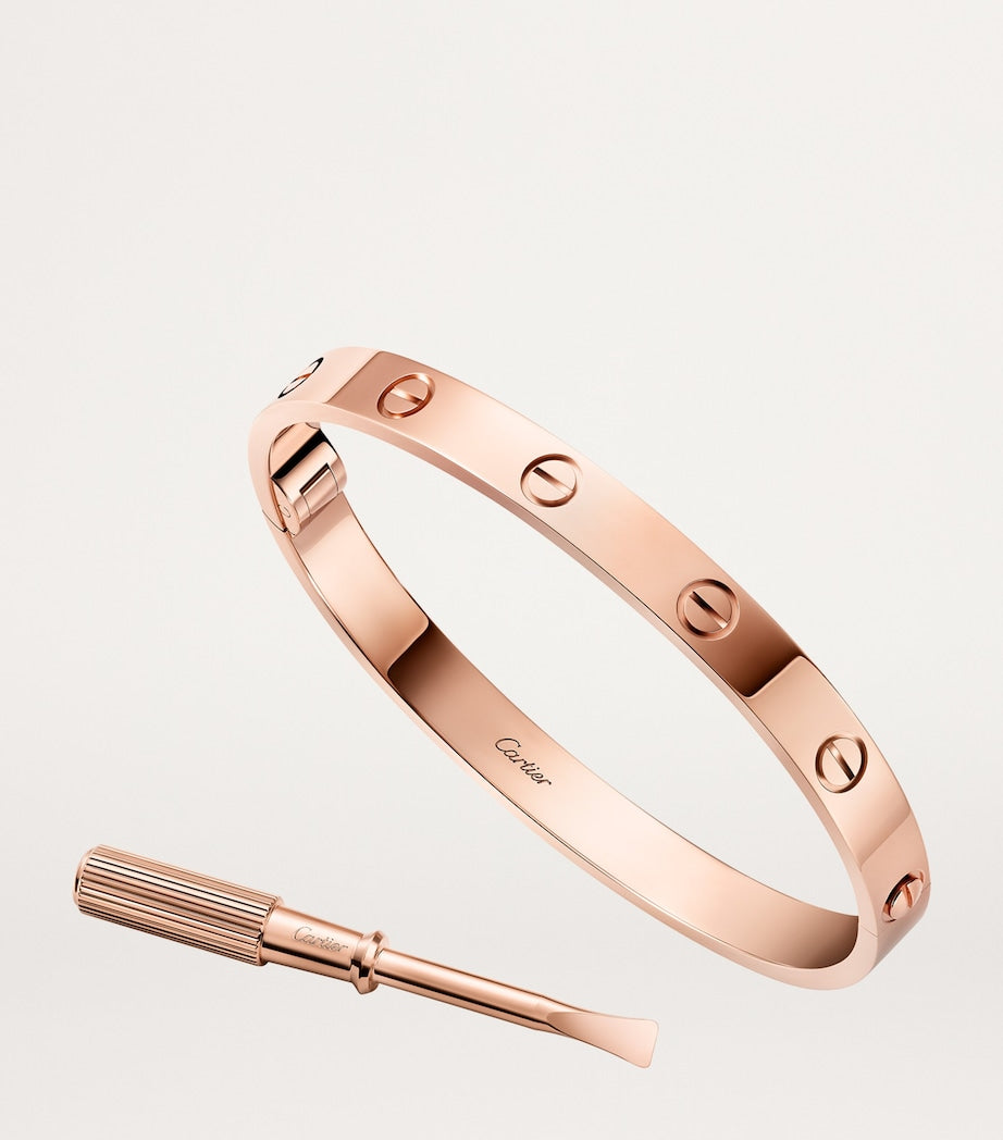 Cartier Rose Gold Hinged LOVE Bracelet