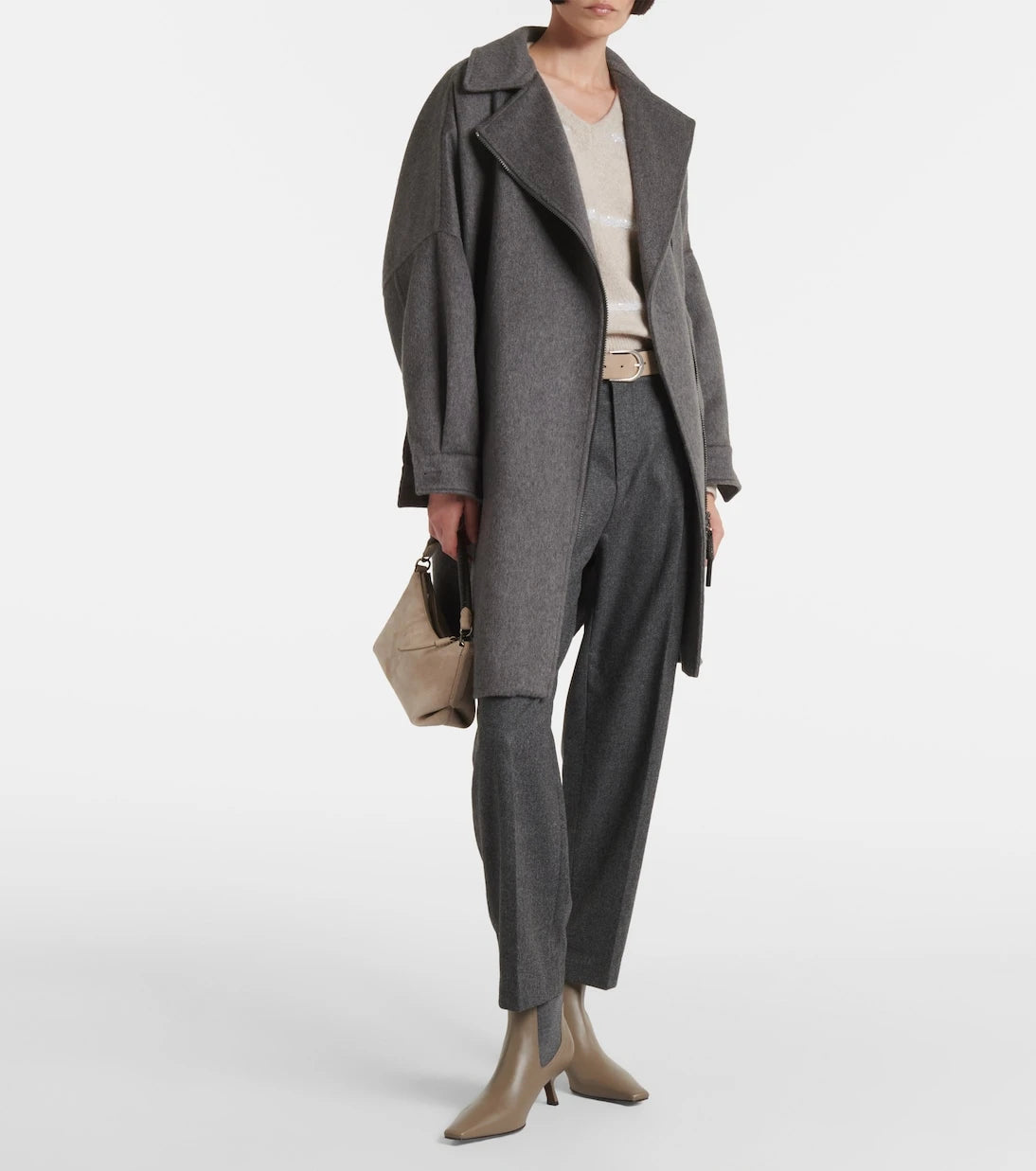 Brunello Cucinelli - Leather ankle boots