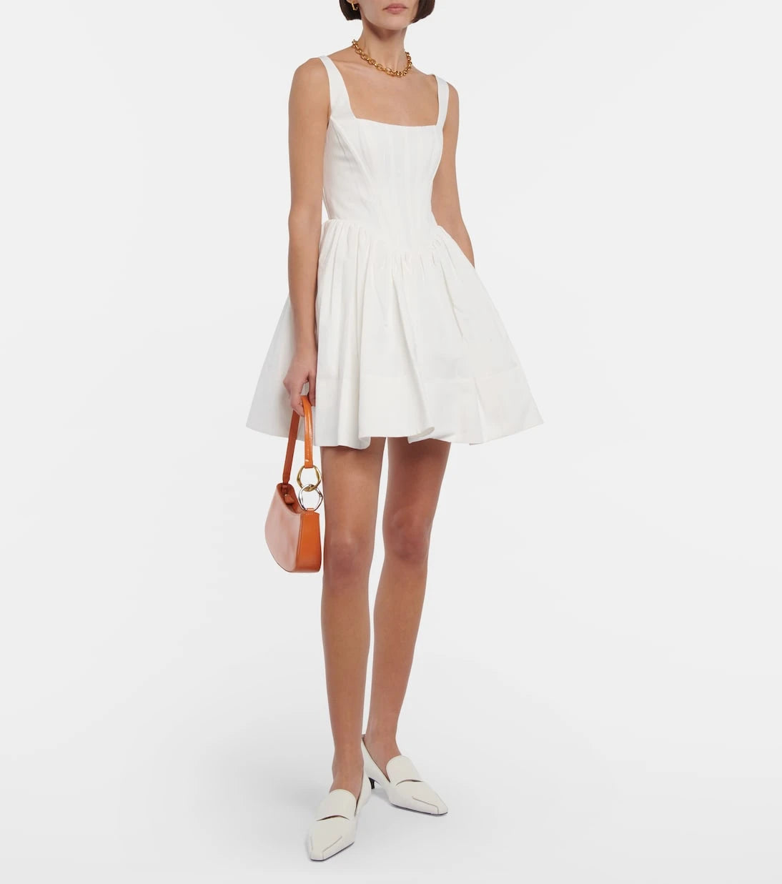 Staud - Landscape babydoll minidress