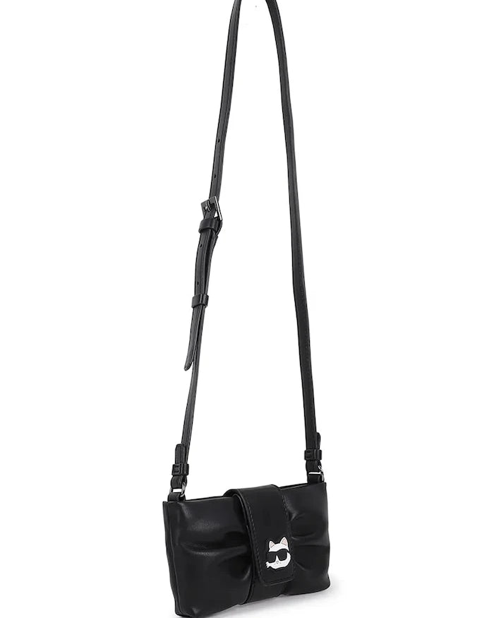 Karl Lagerfeld çocuklar için suni deri crossbody çanta