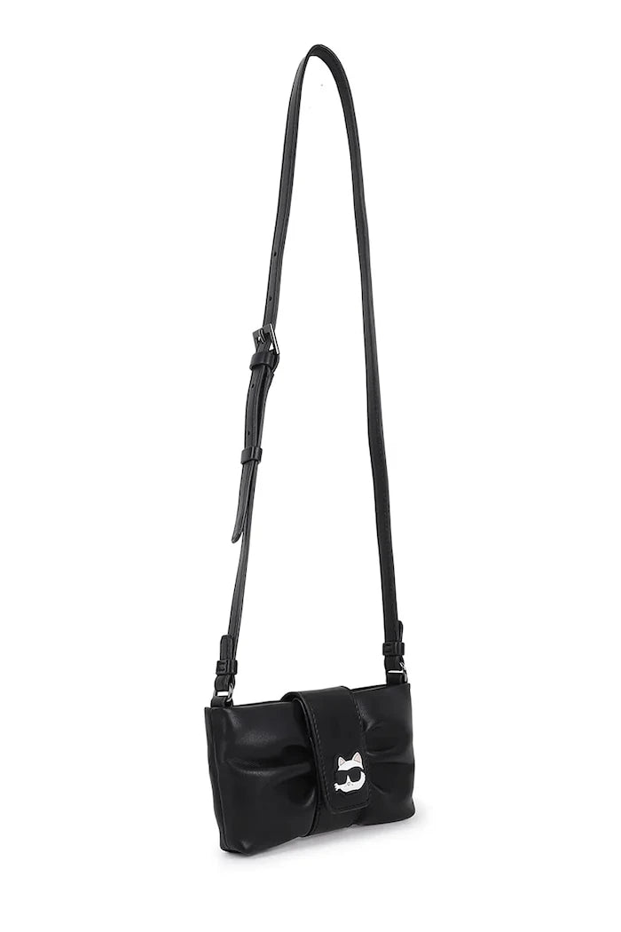 Karl Lagerfeld çocuklar için suni deri crossbody çanta