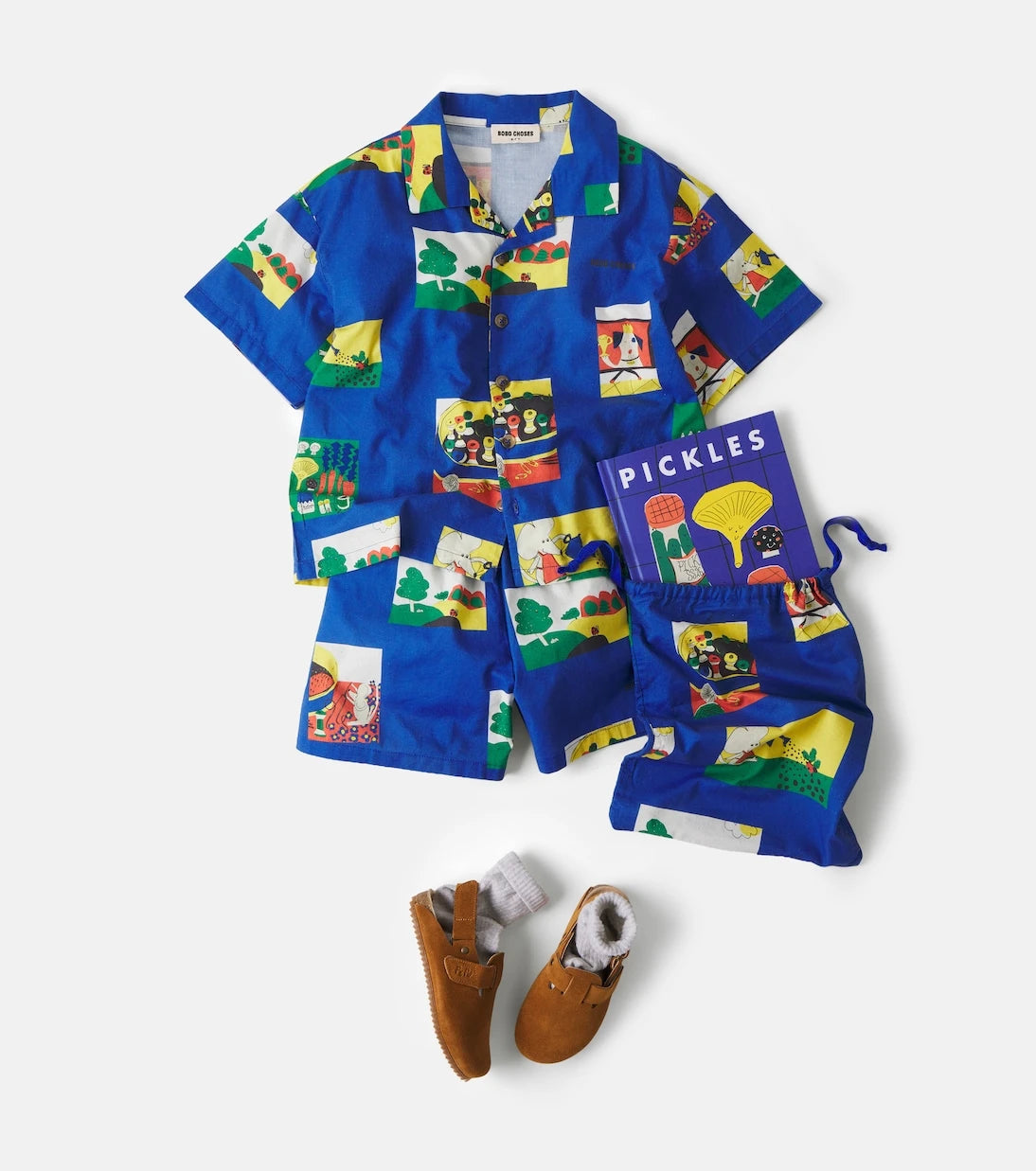 Bobo Choses - Pickles Tales printed cotton pajamas