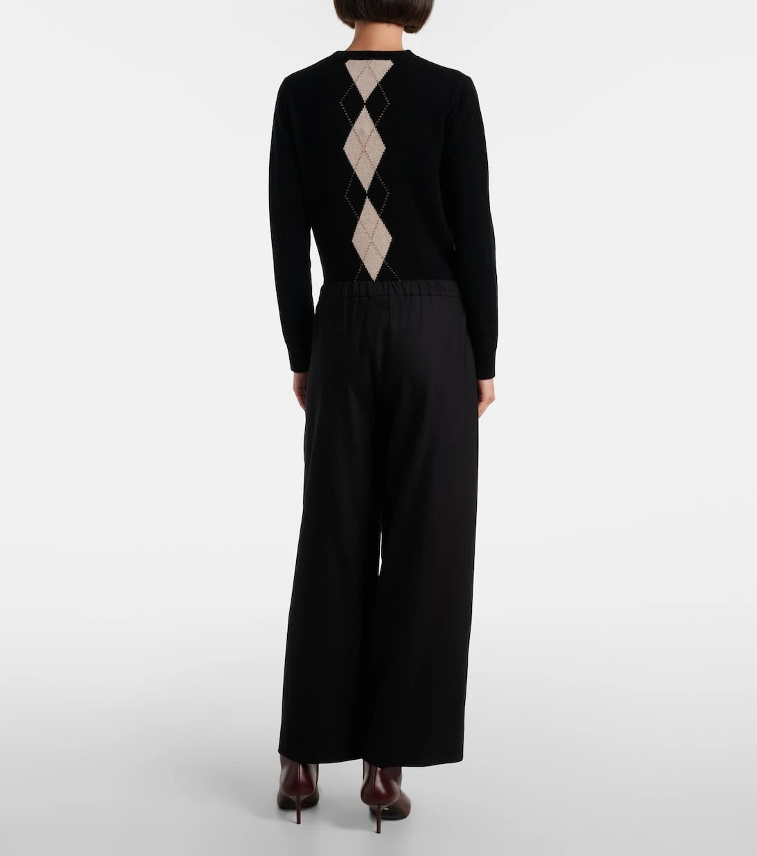 'S Max Mara - Wool flannel sweatpants