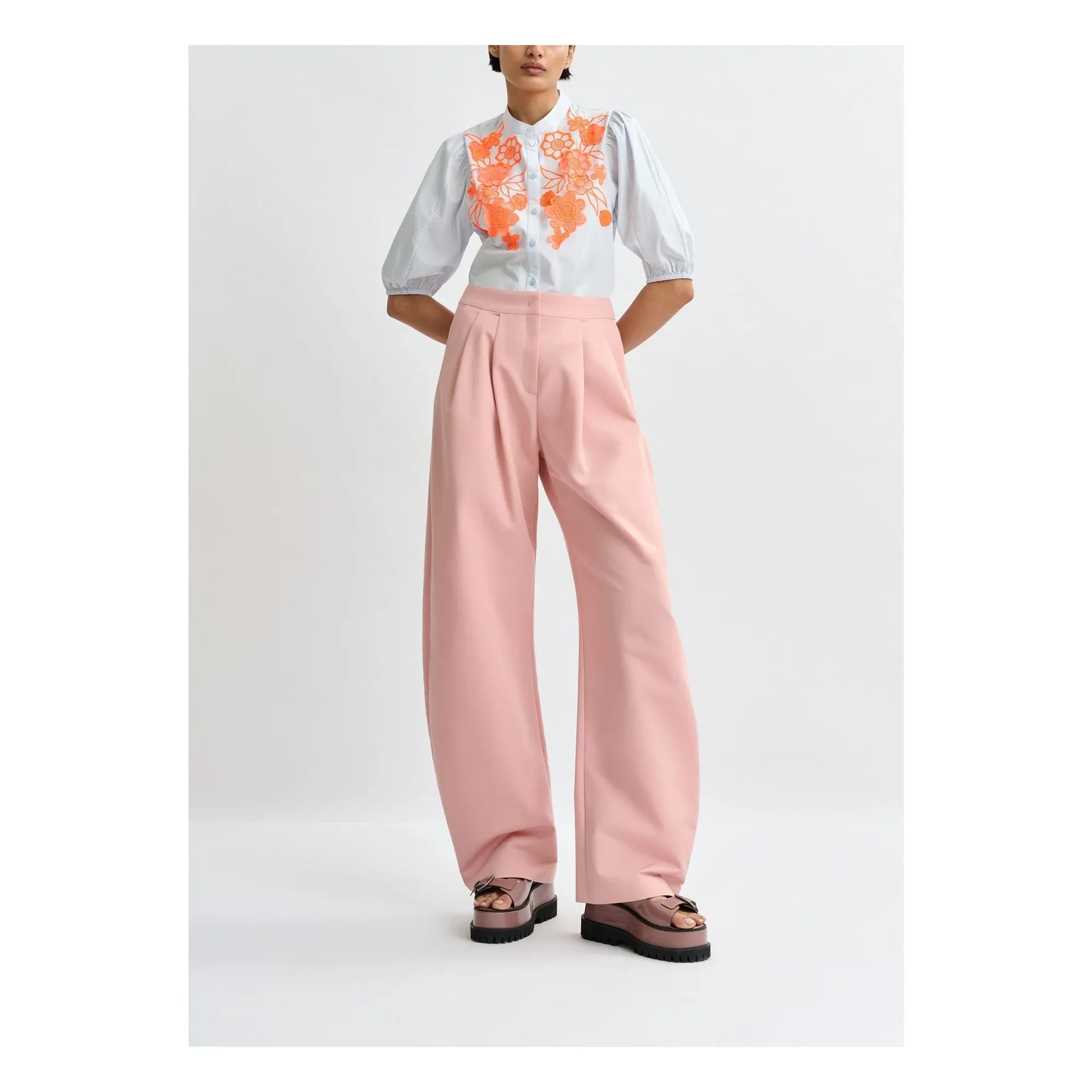 Essentiel Antwerp - Barrel Jude pants | Pink