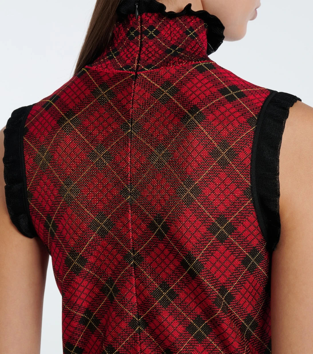 McQueen - Plaid minidress