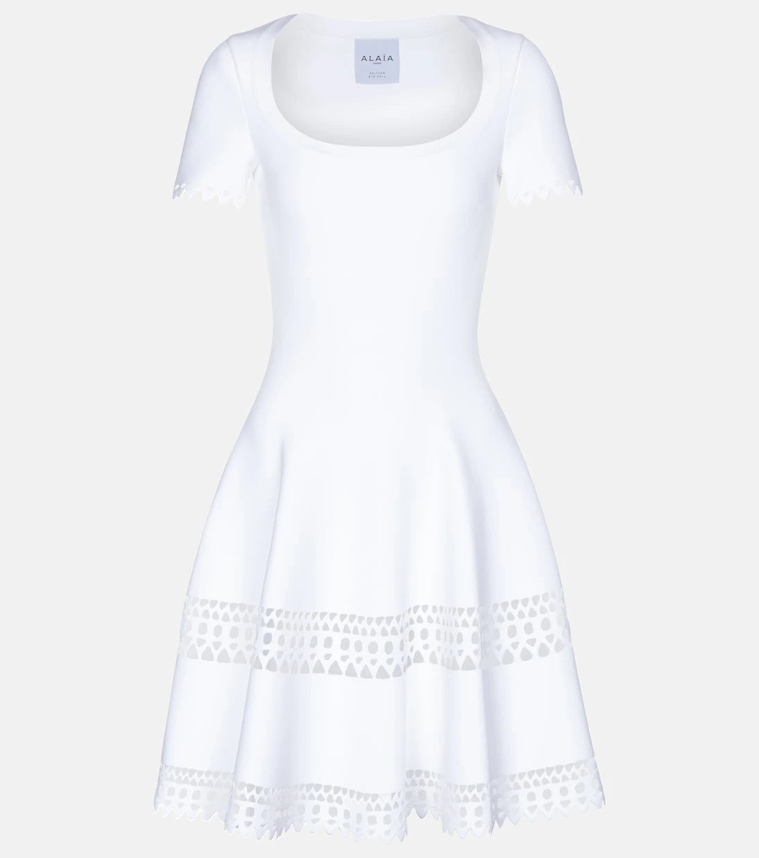 Alaïa - Vienne stretch-jersey minidress
