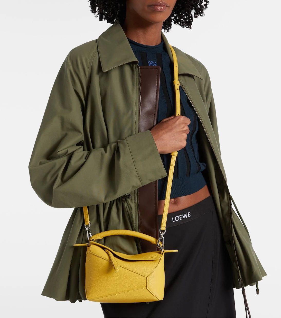 Loewe - Puzzle Edge Mini leather tote bag