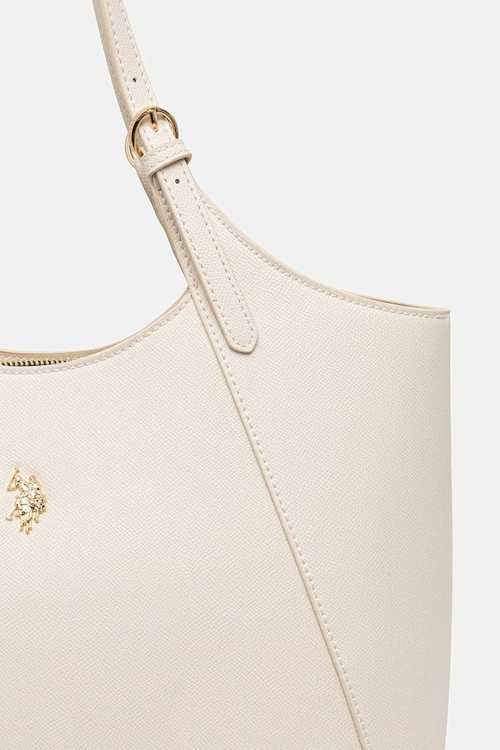 U.S. Polo Assn. Kadın Deri Görünümlü Alışveriş Çantası JONES