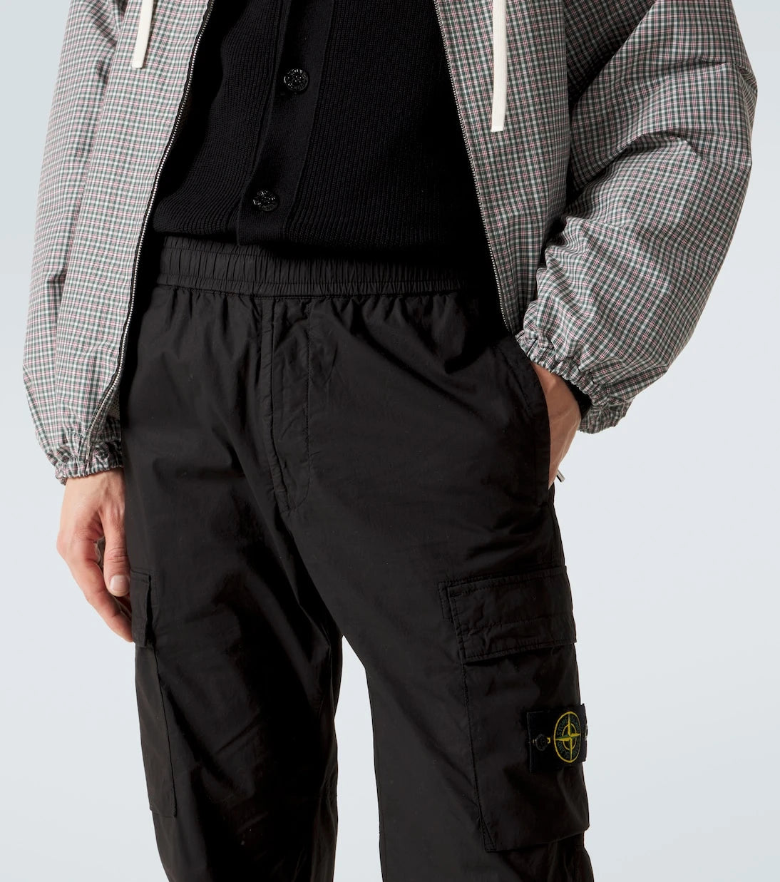 Stone Island - Compass cotton-blend cargo pants