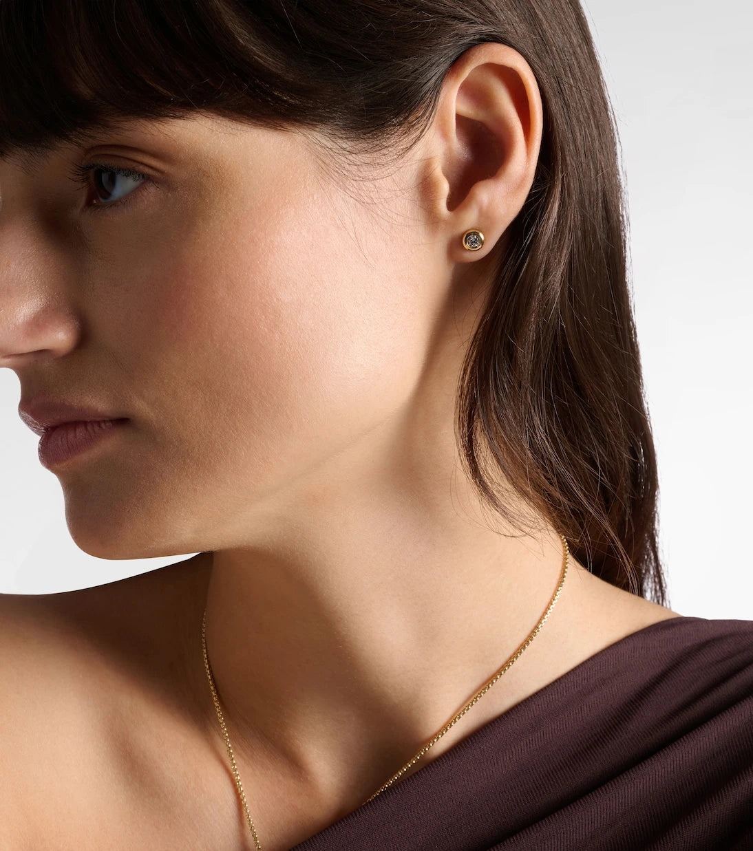 David Yurman - Pavé 18kt gold earrings with diamonds