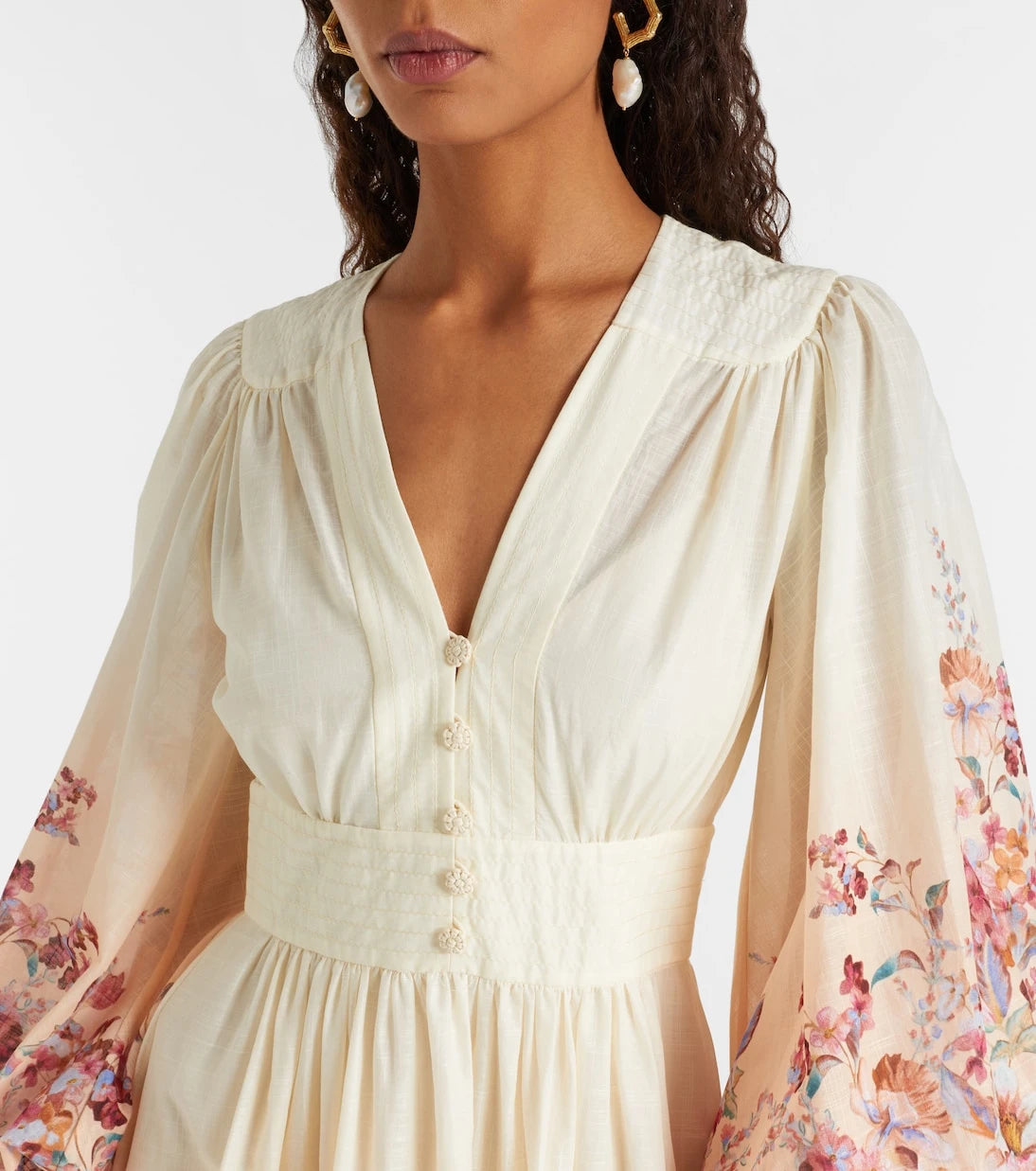 Zimmermann - Awaken floral cotton maxi dress