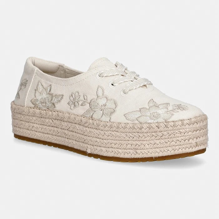 Toms Kadın Platform Espadril VALENCIA LACE UP