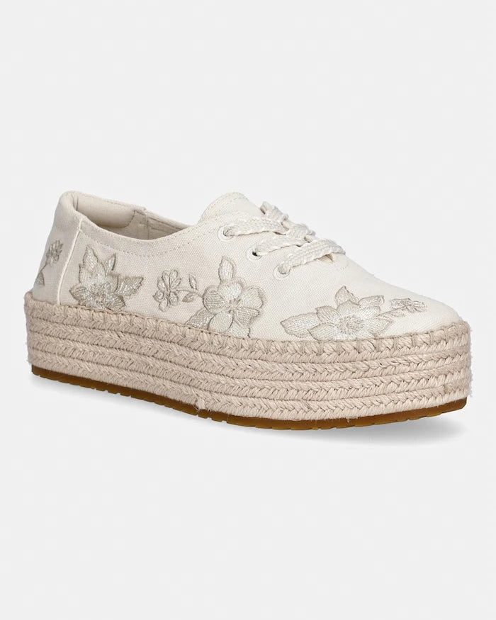 Toms Kadın Platform Espadril VALENCIA LACE UP