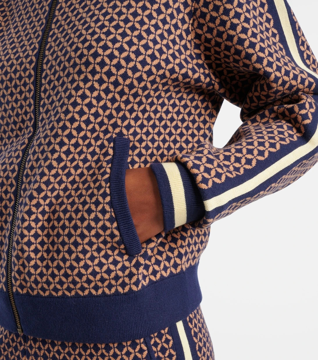 The Upside - Crossroad cotton-blend bomber jacket