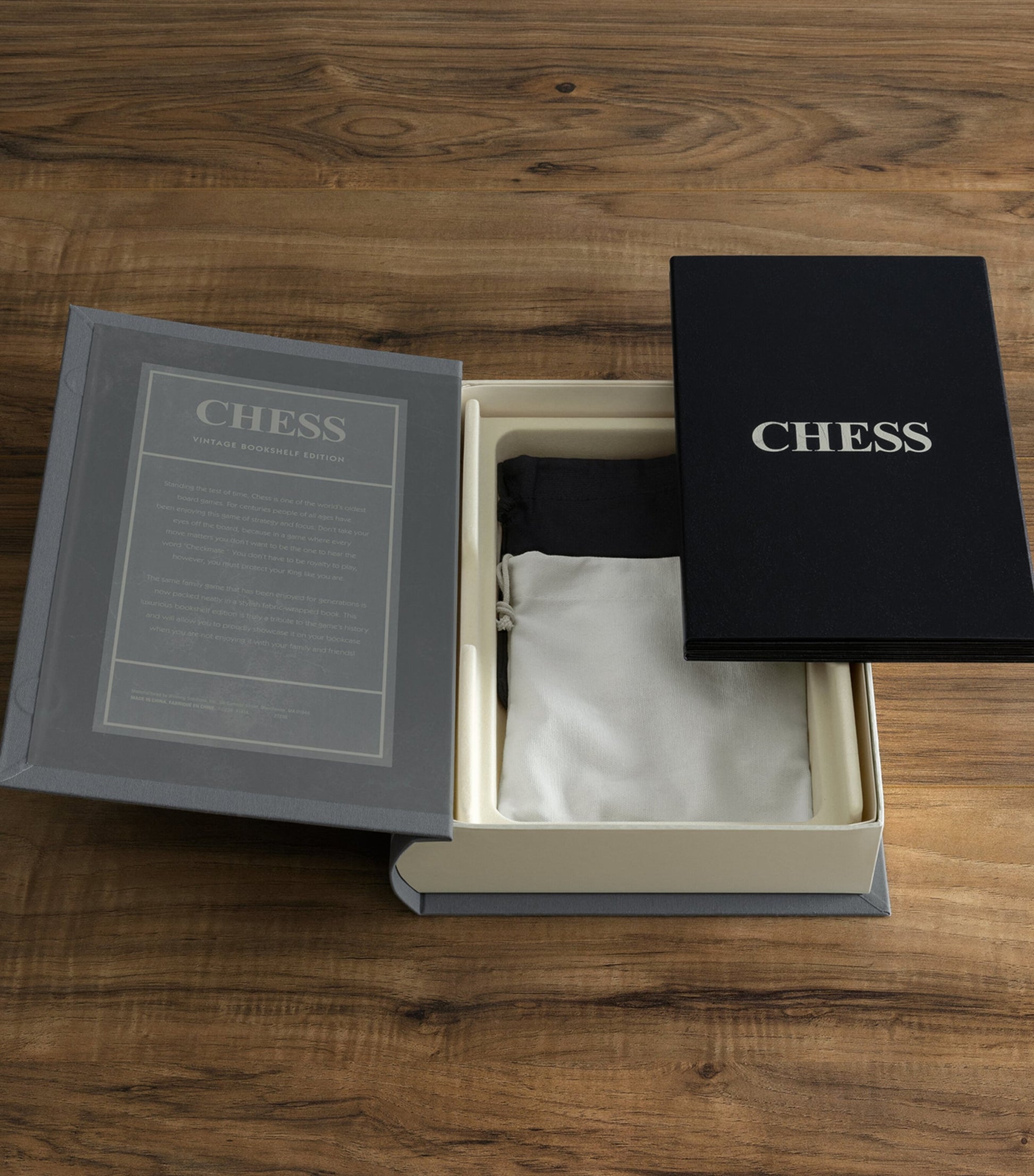 VINTAGE BOOKSHELF Chess Board Game