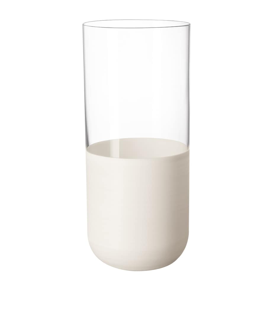 Set of 4 Manufacture Rock Blanc Long Drink Tumblers (430ml)