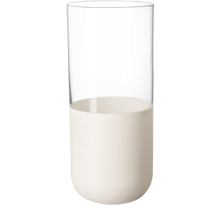 Set of 4 Manufacture Rock Blanc Long Drink Tumblers (430ml)