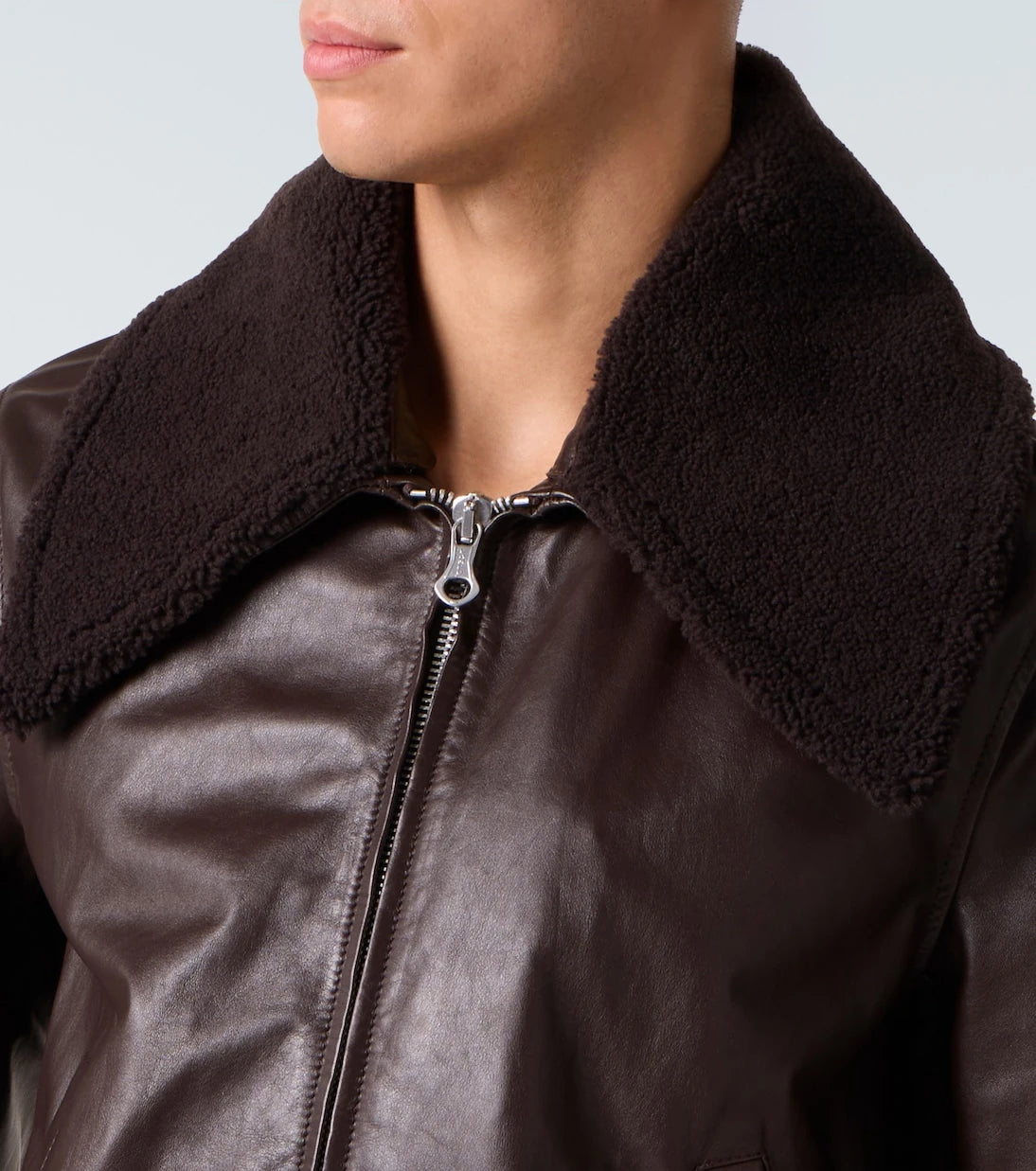 Our Legacy - Pharos leather bomber jacket
