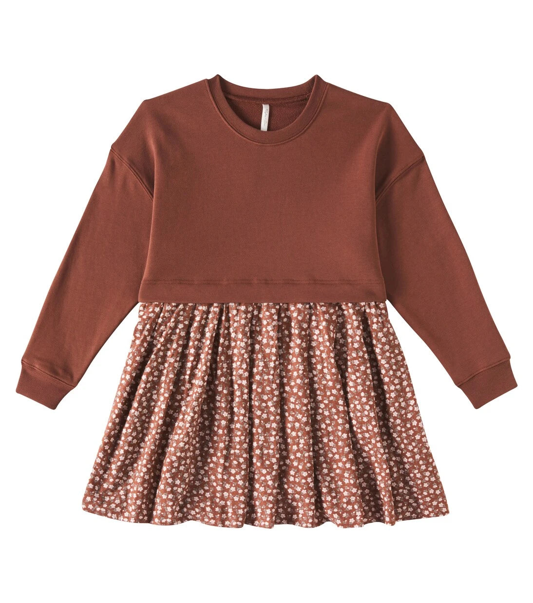 Rylee + Cru - Rosette cotton-blend dress