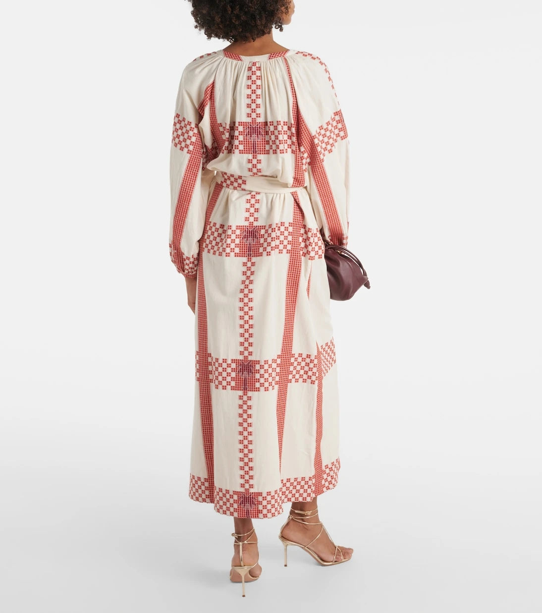 Johanna Ortiz - Printed cotton midi dress